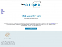 das-selfiekistl.com Webseite Vorschau