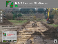 nt-tiefbau.de Webseite Vorschau