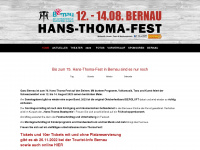 hans-thoma-fest.de Webseite Vorschau