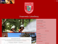 feuerwehr-luetzelburg.de Webseite Vorschau