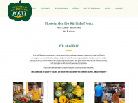 biokuerbishof-metz.at Webseite Vorschau