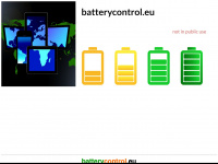 batterycontrol.eu Webseite Vorschau