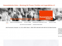 humanistische-union-luebeck.de Webseite Vorschau