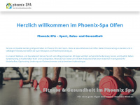 phoenix-spa.de Webseite Vorschau