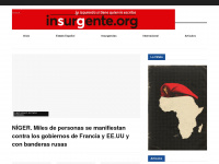 insurgente.org Webseite Vorschau