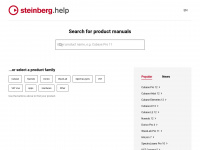 steinberg.help Webseite Vorschau