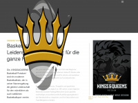 kingsqueens-basketball.de Webseite Vorschau