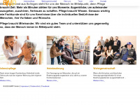 bwip-pflege.de Webseite Vorschau
