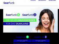 saarfunk.de Webseite Vorschau