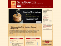 weinmusketier-muenchen-waldperlach.de Webseite Vorschau