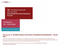 internationaler-steuerberaterkongress.de Webseite Vorschau