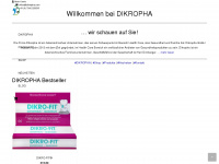dikropha.com Webseite Vorschau