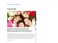 psychologie-guide.de Webseite Vorschau