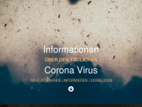 der-corona-virus.de Webseite Vorschau