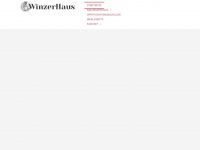 winzer-haus.de Webseite Vorschau