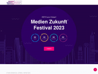 medien-zukunft-festival.de Webseite Vorschau