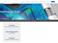 technologydays.at Webseite Vorschau
