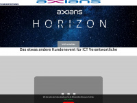 axians-horizon.de Webseite Vorschau
