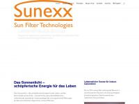 sunexx.de Webseite Vorschau