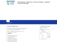schmid-sanitaer.ch Webseite Vorschau