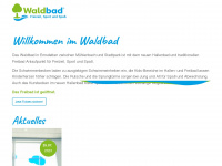 waldbad-emsdetten.de Webseite Vorschau