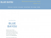 blue-bayou.eu Webseite Vorschau