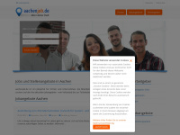 aachenjob.de Webseite Vorschau