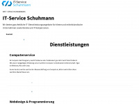 it-schuhmann.de Webseite Vorschau