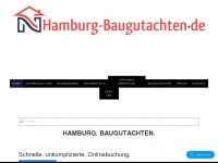 hamburg-baugutachten.de Webseite Vorschau