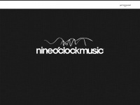 nineoclockmusic.com Webseite Vorschau