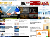 saurenergy.com Webseite Vorschau