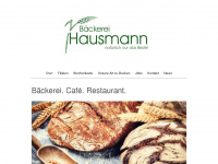 beackerei-hausmann.jimdo.com Webseite Vorschau