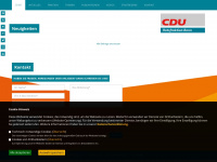 cdu-ratsfraktion-bonn.de Webseite Vorschau