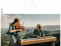 tilia-music.de Webseite Vorschau