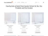 hauchschutz.at Webseite Vorschau