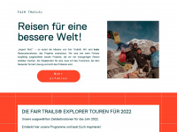 fair-trails.com Webseite Vorschau