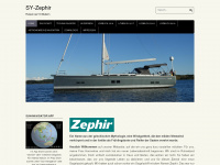 zephir-yacht.com Webseite Vorschau
