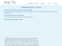 schwimmschule-chrisu.de Webseite Vorschau