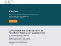 lbv-uv.de Webseite Vorschau