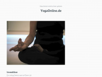 yogaonline.de Webseite Vorschau
