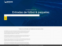 entradafutbol.es Webseite Vorschau