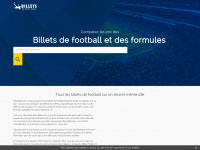 billetsdefoot.fr Webseite Vorschau