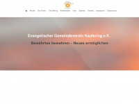 gemeindeverein-kaufering.de Webseite Vorschau