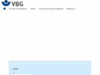 vbg-karriere.de Webseite Vorschau