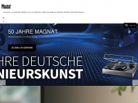 magnat-suisse.ch Webseite Vorschau