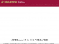 stiftskammer-freckenhorst.de Webseite Vorschau