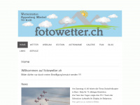 fotowetter.ch Webseite Vorschau