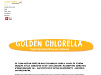 golden-chlorella.ch Webseite Vorschau