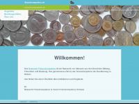 competencesfinancieres.ch Webseite Vorschau
