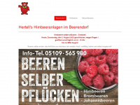 himbeeren-hannover.de Webseite Vorschau